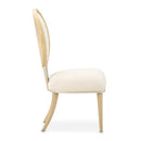 AICO Furniture Camellia Field Side Chair (Set of 2) in Caramel