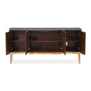 AICO Furniture Camellia Field Sideboard in Warm Pecan