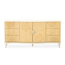 AICO Furniture Camellia Field Dresser in Caramel