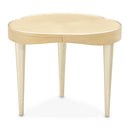 AICO Furniture Camellia Field End Table in Caramel image