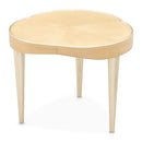 AICO Furniture Camellia Field End Table in Caramel