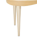 AICO Furniture Camellia Field End Table in Caramel