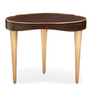 AICO Furniture Camellia Field End Table in Warm Pecan image