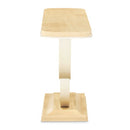 AICO Furniture Camellia Field Console Table in Caramel