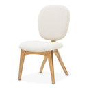 AICO Furniture Camellia Field Vanity Chair in Warm Pecan image