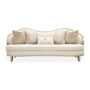 AICO Furniture Camellia Field Sofa Cornsilk in Caramel