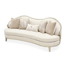 AICO Furniture Camellia Field Sofa Cornsilk in Caramel