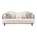AICO Furniture Camellia Field Sofa in Warm Pecan