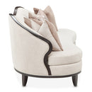 AICO Furniture Camellia Field Sofa in Warm Pecan