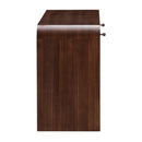 AICO Furniture Houston Vanity Desk in Walnut