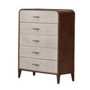 AICO Furniture Houston Chest in Walnut image