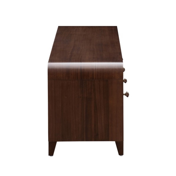 AICO Furniture Houston Media Cabinet in Walnut