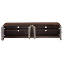 AICO Furniture Houston Media Cabinet in Walnut