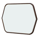 AICO Furniture Houston Wall Mirror in Walnut image