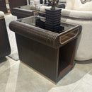 AICO Furniture West Kensington End Table in Medium Espresso image