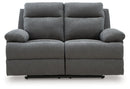 Side-Swipe Reclining Loveseat