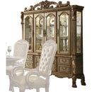 Acme Dresden Buffet w/ Hutch in Gold Patina 63155