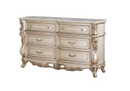 Gorsedd Marble & Antique White Dresser