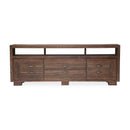Carrollton TV Console in Rustic Ranch