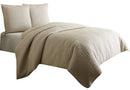 Dash 3-pc King Coverlet Set in Natural