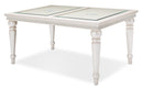 Glimmering Heights Leg Dining Table in Ivory