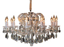 Lighting Alhambra 12 Light Chandelier in Clear and Silver