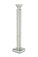 Montreal Slender Mirrored Crystal Candle Holder, Large (6/pack)