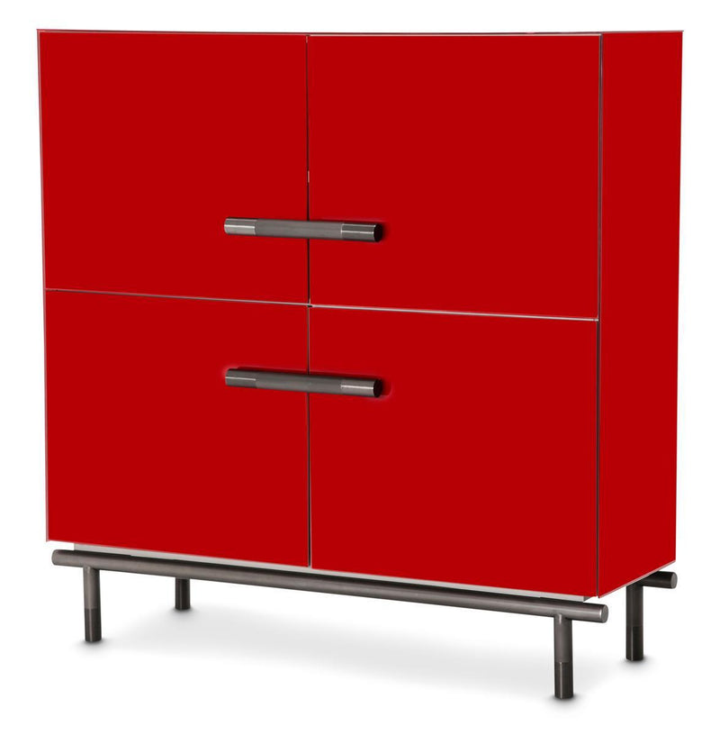 State St Accent Cabinet in Saffron
