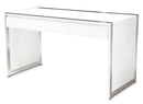 State St Writing Desk in Glossy White