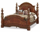 Villa Valencia King Poster Bed in Chestnut