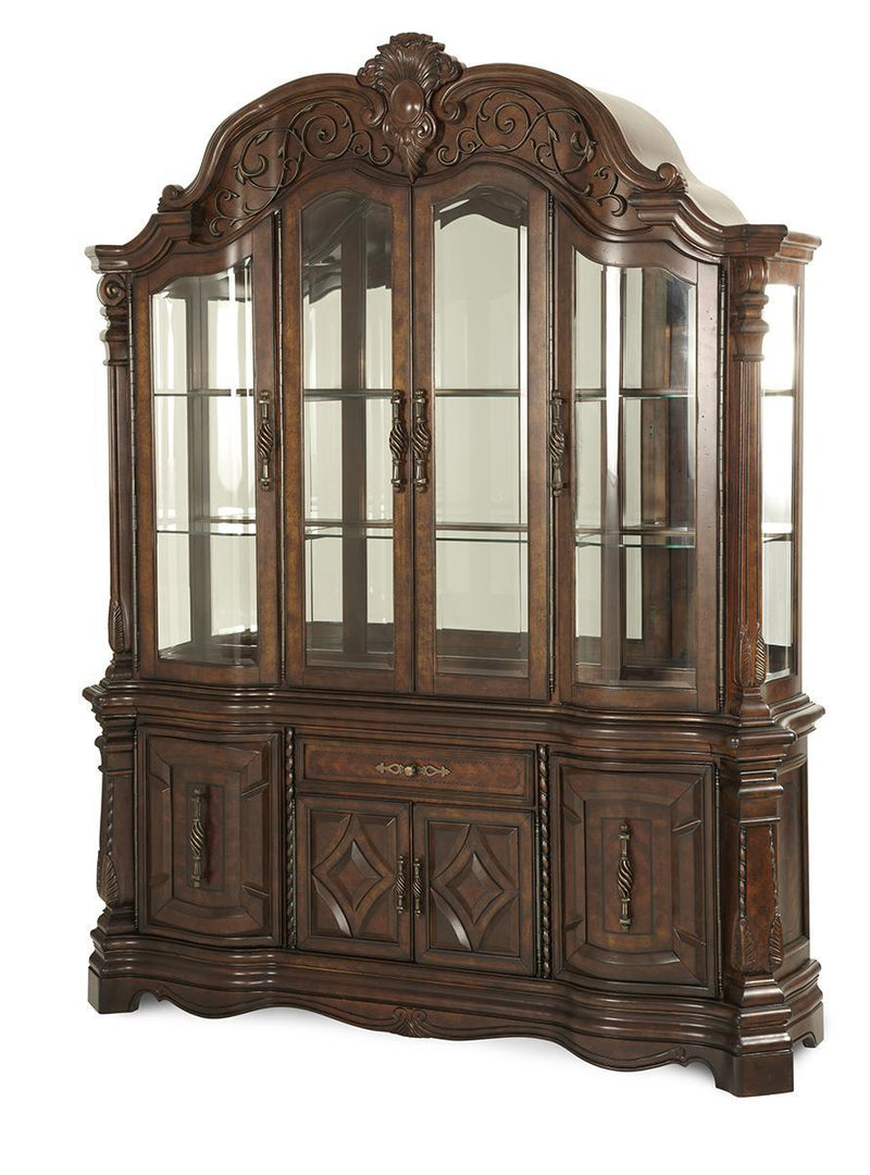 Windsor Court China Buffet in Vintage Fruitwood 70005-6-54