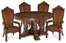 Windsor Court Round Dining Table in Vintage Fruitwood