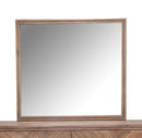 Hudson Ferry Mirror in Driftwood (Brown Fabric)