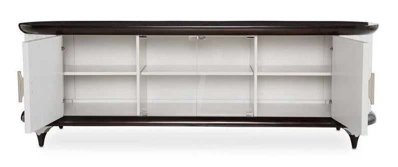 Paris Chic Media Cabinet in Espresso