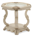 Platine de Royale End Table in Champagne