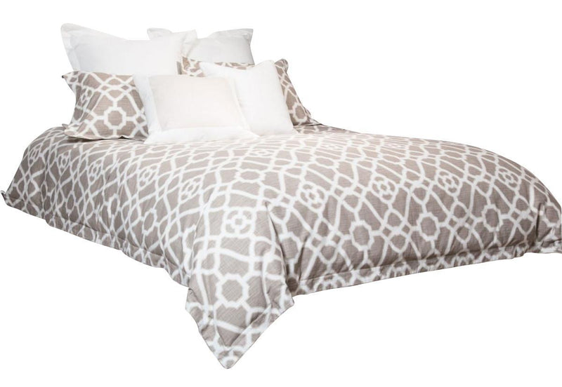 Harper 10-pc King Comforter Set in Natural