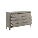 Lennox 8 Drawer Dresser-Gray