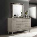 Lennox Mirror-Gray