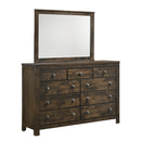 Blue Ridge Mirror-Rustic Gray