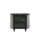 Skyline 2 Drawer Nightstand-Onyx