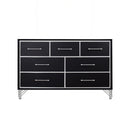 Ava 7 Drawer Dresser-Ebony