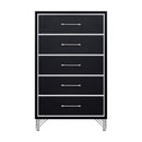 Ava 5 Drawer Chest-Ebony