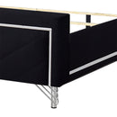 Ava 6/6 Ek Headboard, Footboard & Slat Kit-Ebony