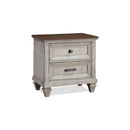 Mariana Nightstand W/Usb-Vintage Creme