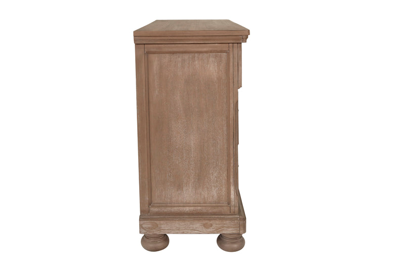 Allegra Media Console-Pewter