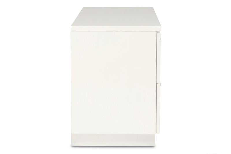 Sapphire Nightstand-White