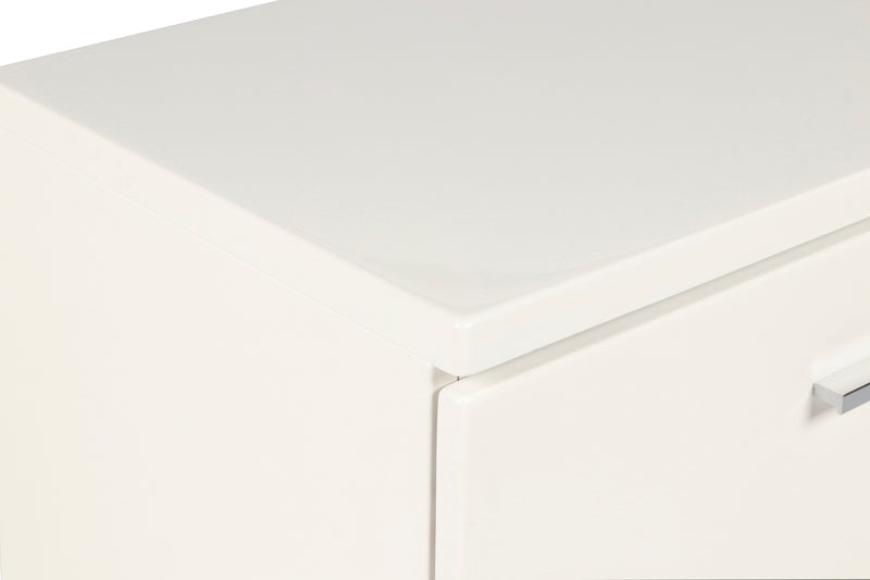 Sapphire Nightstand-White