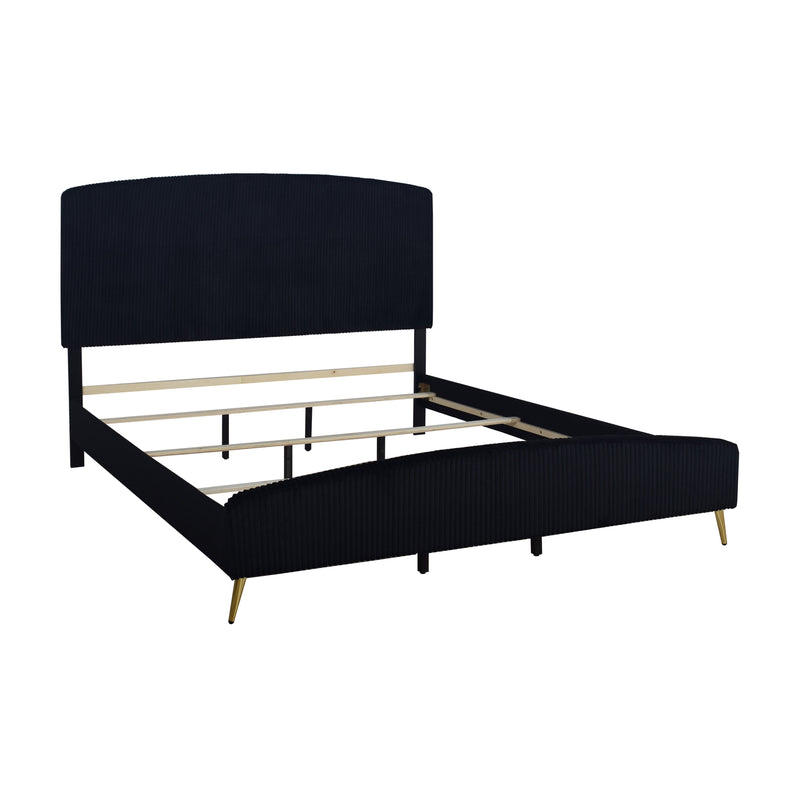 Kailani 6/0 Wk Hb,Fb, & Slats-Black