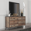 Elk River Mirror- Rustic