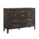 Andover 60" Dresser W/Doors-Nutmeg
